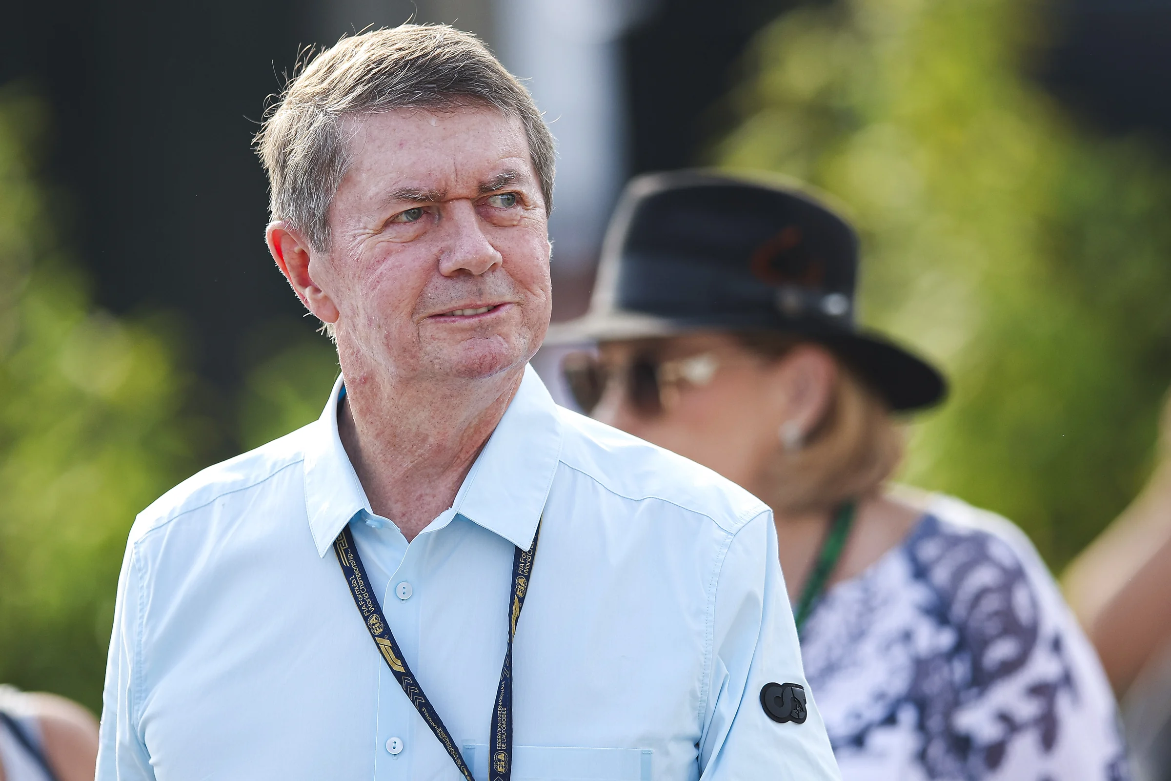 F1 Stewards Chair Garry Connelly at a Formula 1 event